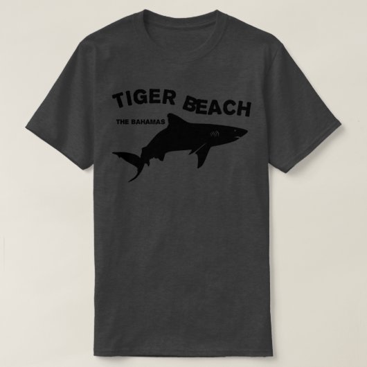 Duiken op Tiger Beach Grand Bahama Island de Baha T-shirt (Design voorkant)