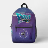 Duiken | Print gesneden naaizak Bedrukte Rugzak (Voorkant)