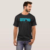 Duiken Scuba Duiken Duiker T-shirt (Voorkant volledig)