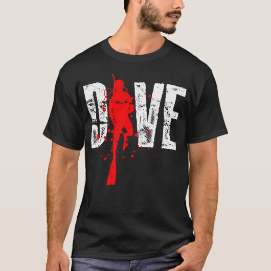 Duiken - Scuba T-shirt (Voorkant)