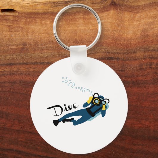 duiken sleutelhanger (Voorkant)