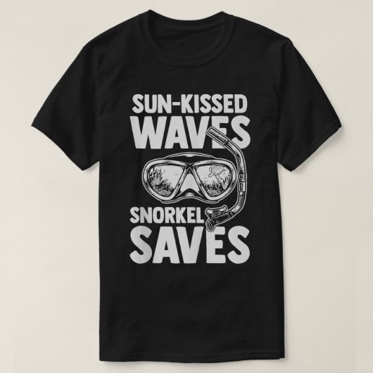 Duiken Snorkelen 3 T-shirt (Design voorkant)