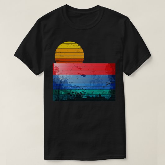 duiken t-shirt (Design voorkant)