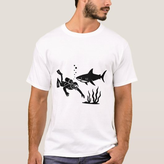 Duiken T-shirt (Voorkant)