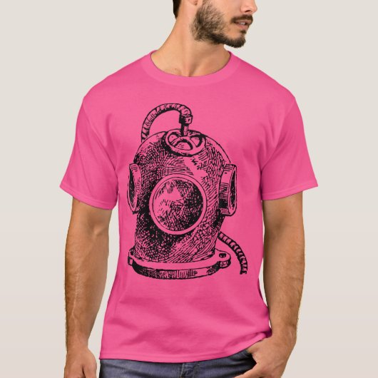 Duiken van Helm Diving T-shirt (Voorkant)