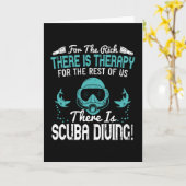 Duiken - voor de rijken is er therapie kaart (Gele Bloem)