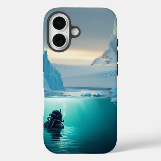 Duiken voor goud Case-Mate iPhone case (Achterkant)