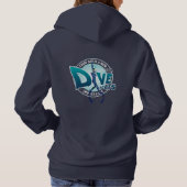Duiken | Vrouwen Hoodie (Achterkant)