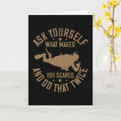 Duiken - Wat maakt dat je bang en hervat Kaart (Gele Bloem)