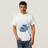 Duikende dolfijnen in het surf t-shirt (Voorkant volledig)