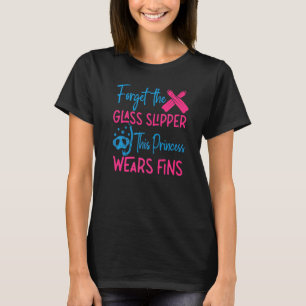 Duikende Duiker Meisje Vergeet Glazen Muiltje Prin T-shirt
