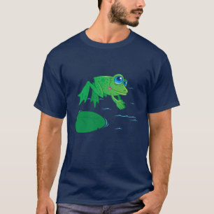 Duikende kikker t-shirt