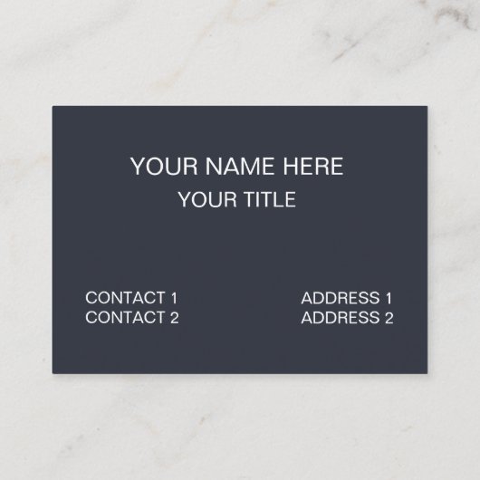 Duiker duikinstructeur visitekaartje (Achterkant)