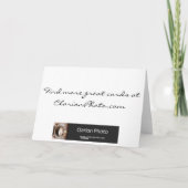 Duiker en baby - het denken aan u kaart (Achterkant)