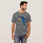 duiker fotografeert een octopus URM T-shirt (Voorkant volledig)