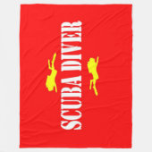 DUIKER (HORIZONTAAL) FLEECE DEKEN (Voorkant)