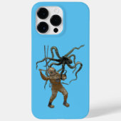  duiker met een mes en een octopus Case-Mate iPhone case (Achterkant)