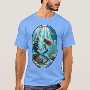 duiker met een zeemeermin URM T-shirt