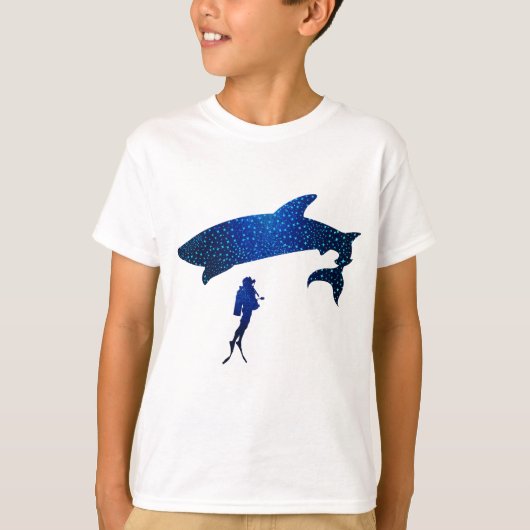 Duiker met Shark T-Shirt (Voorkant)