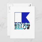 duiker onder blauwe kaart (Voorkant / Achterkant)