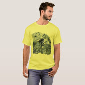  duiker onderwater met Mark V Diving Helmet T-shirt (Voorkant volledig)