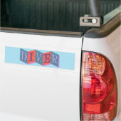 Duiker (retro sign) bumpersticker (Op Truck)