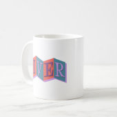Duiker (retro sign) koffiemok (Voorkant links)