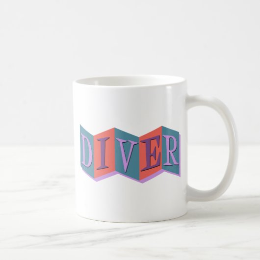 Duiker (retro sign) koffiemok (Rechts)