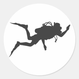 Duiker Ronde Sticker