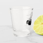 duiker shot glas (Links)