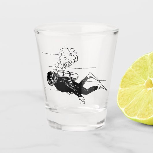 duiker shot glas (Voorkant)
