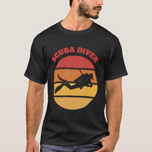 Duiker Zee Onderwater Diep T-shirt (Voorkant)