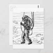  duiker - zeeduikpak briefkaart (Voorkant / Achterkant)