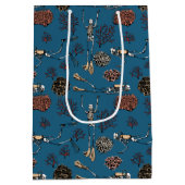 Duiker zwemmen in de oceaan medium cadeauzakje (Achterkant)