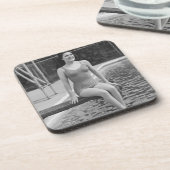 Duikerbord Bier Onderzetter (Linkerzijde)