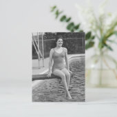 Duikerbord Briefkaart (Staand voorkant)