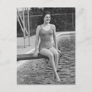 Duikerbord Briefkaart