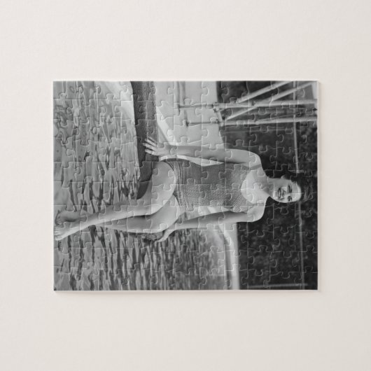 Duikerbord Legpuzzel (Horizontaal)