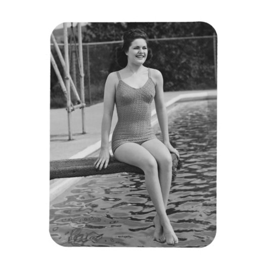 Duikerbord Magneet (Verticaal)