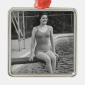 Duikerbord Metalen Ornament (Voorkant)