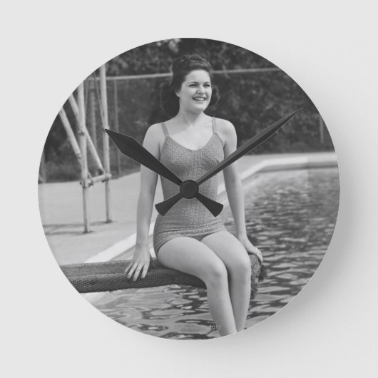 Duikerbord Ronde Klok (Voorkant)