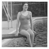 Duikerbord Tegeltje (Voorkant)