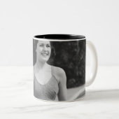 Duikerbord Tweekleurige Koffiemok (Voorkant rechts)