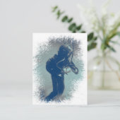 duikerkunst onderwater Oude stijl duiken Briefkaart (Staand voorkant)