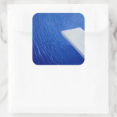 Duikerraad 2004 vierkante sticker (Tas)