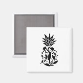 Duikers Ananas Magneet (Voorkant / Achterkant)