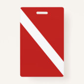 DUIKERS BADGE (Achterkant)