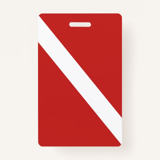 DUIKERS BADGE (Achterkant)