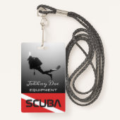 DUIKERS BADGE (Voorkant met draagriem)