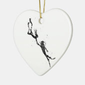 Duikers Keramisch Ornament (Links)